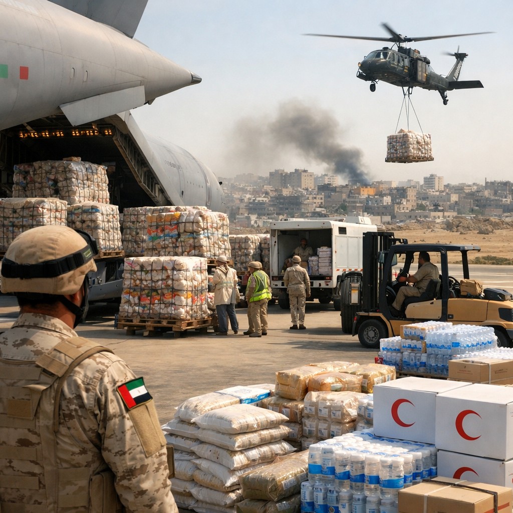 UAE Gaza Aid Mission: What Operation Chivalrous Knight 3 Delivers