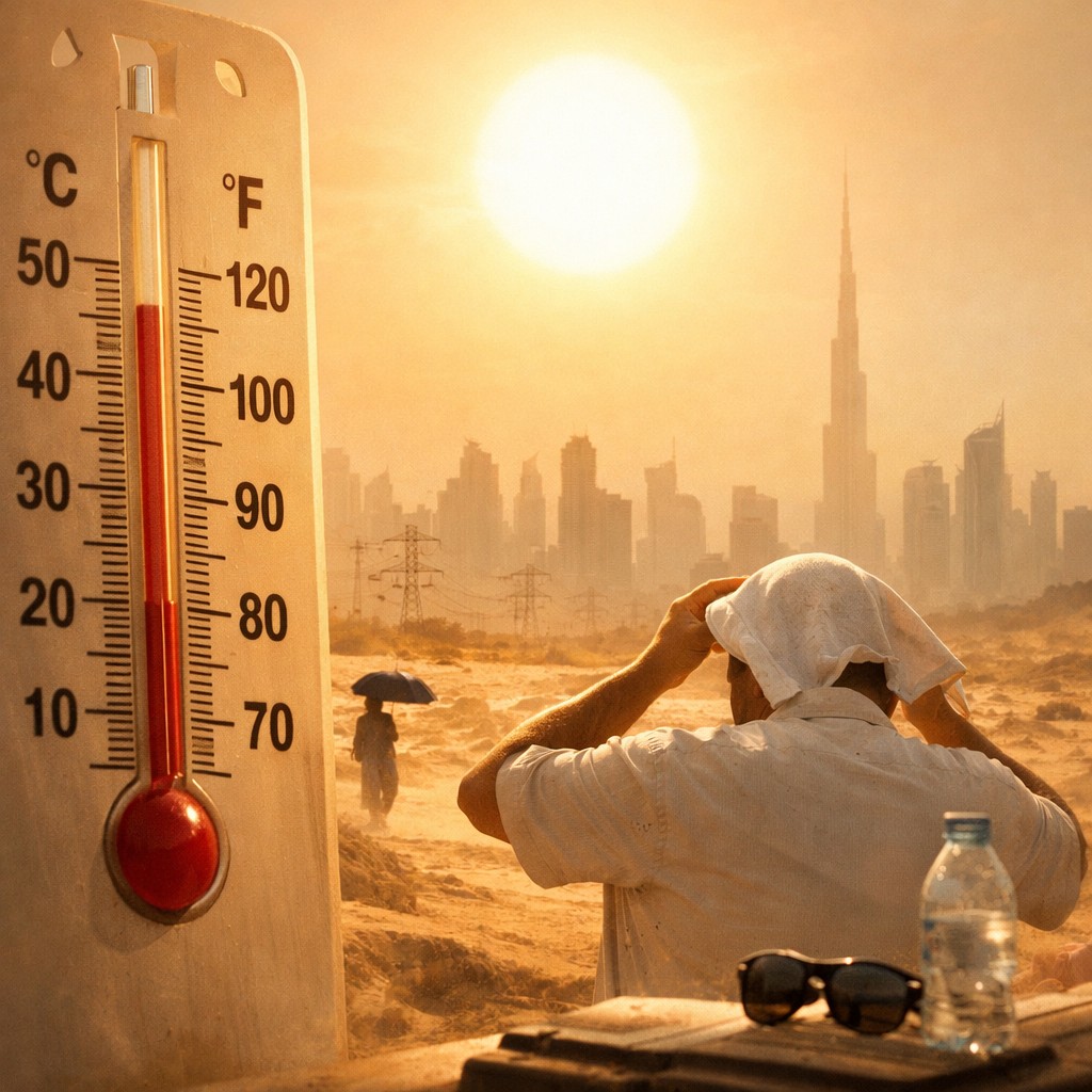 UAE Hits 49.4°C: What to Expect as Peak Summer Arrives