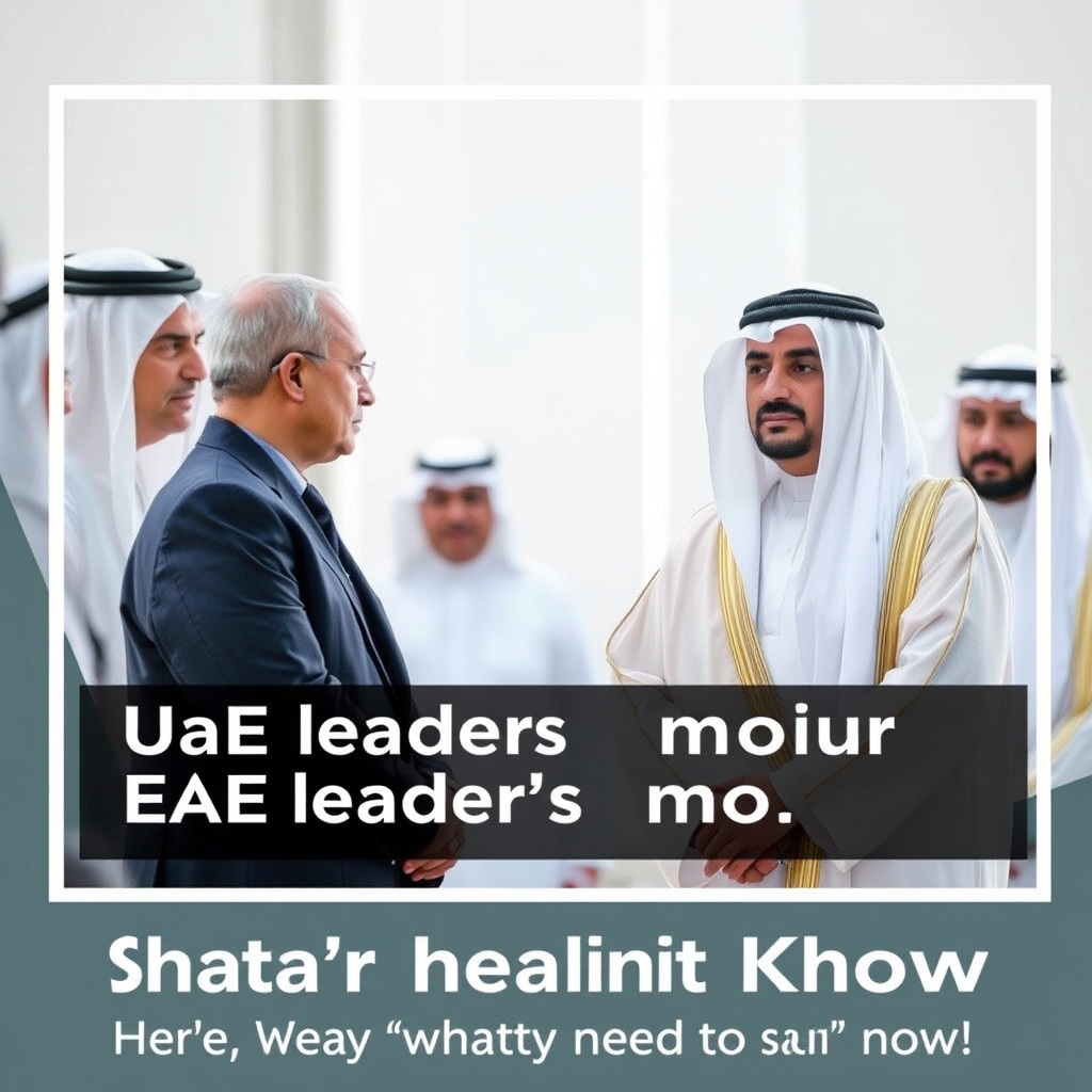 UAE Leaders Mourn Qatar's Sheikh Hamad bin Khalifa Al Thani
