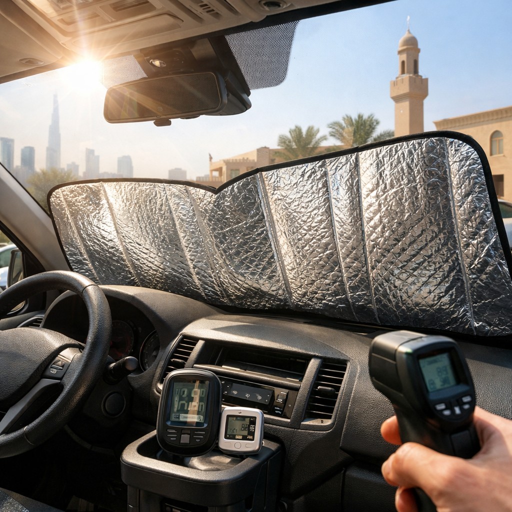 Windshield Sunshade in UAE Heat: Does It Actually Work?