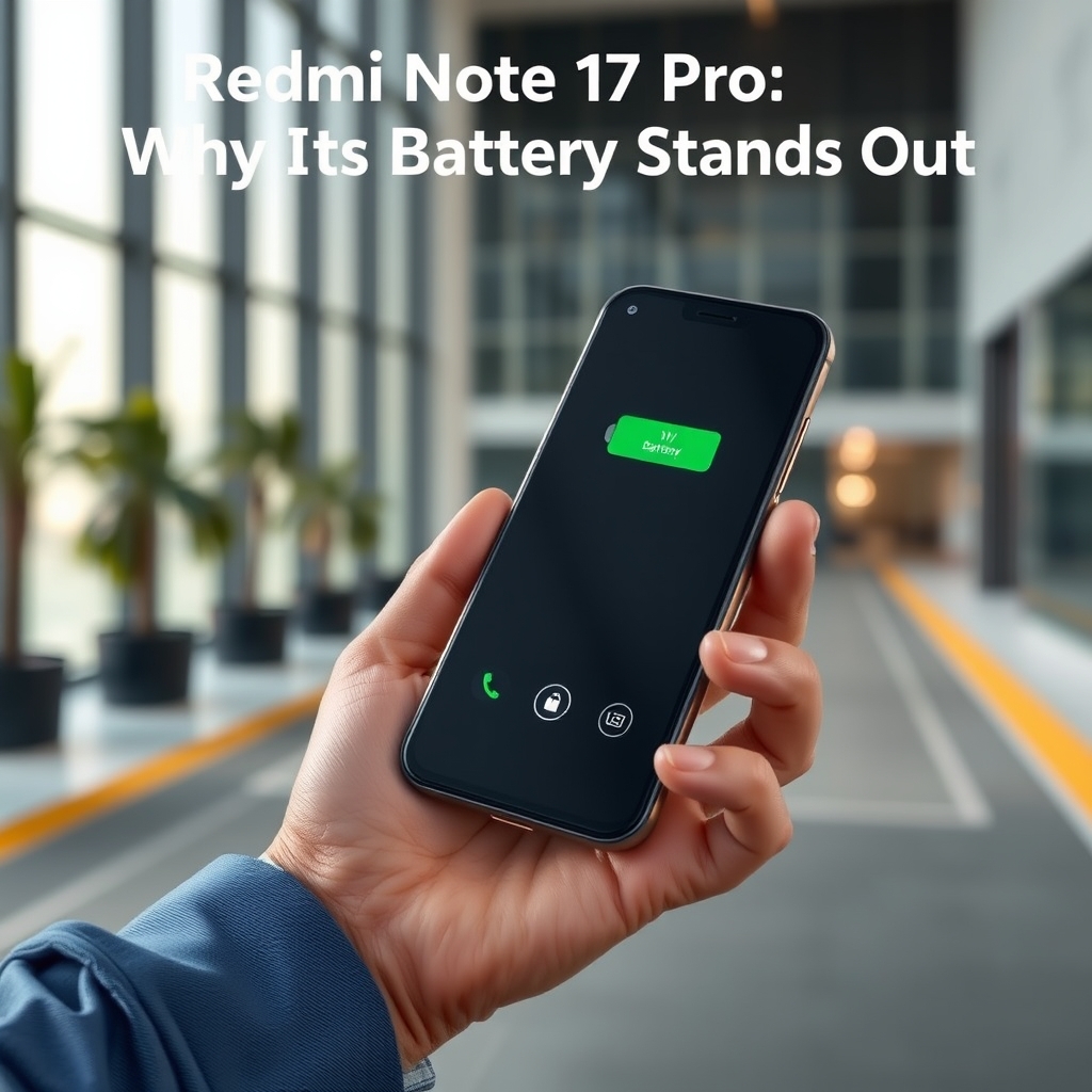 Redmi Note 17 Pro: Why Its Battery Stands Out