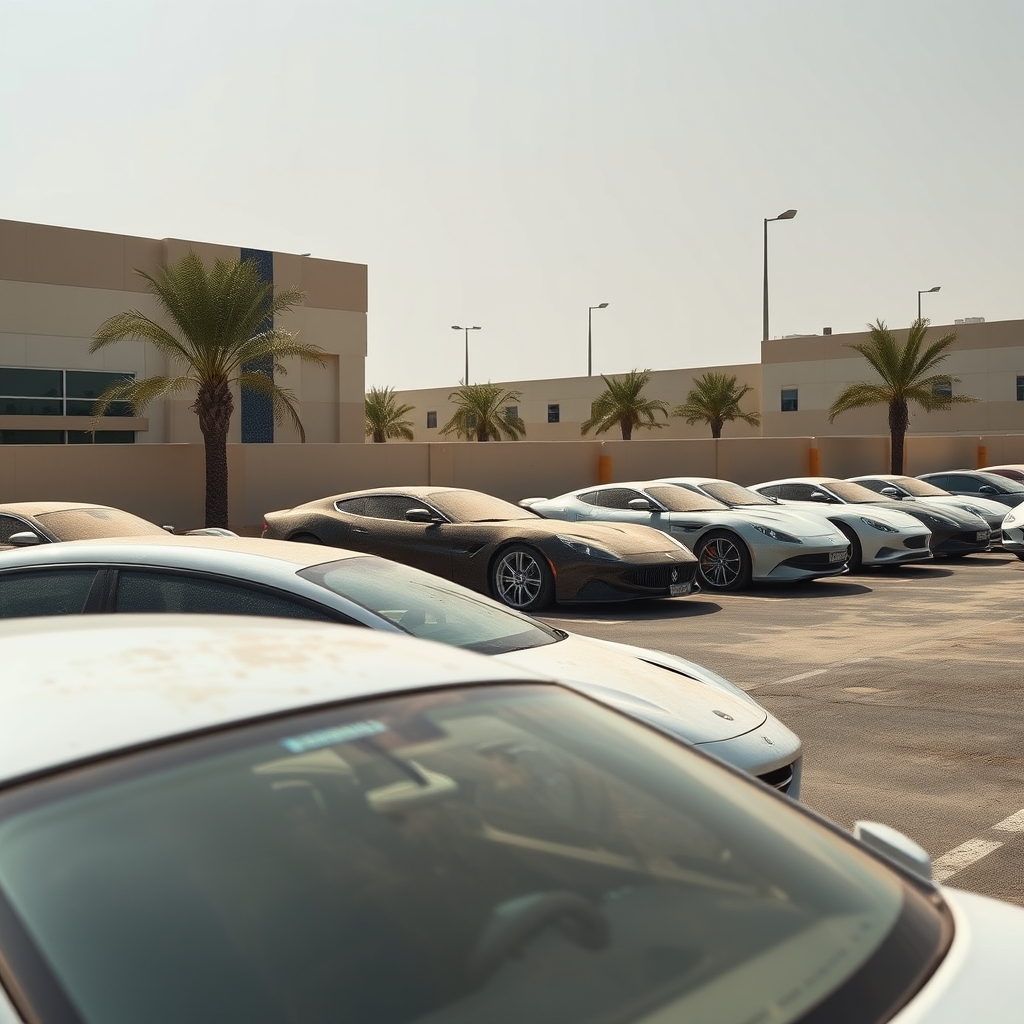 Dubai's Dusty Luxury Cars: A Symbol of Excess?