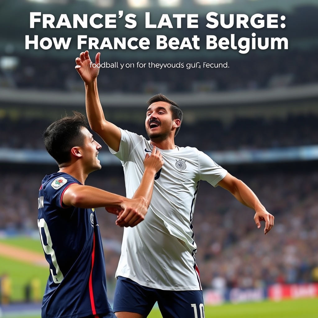 France's Late Surge: How France Beat Belgium